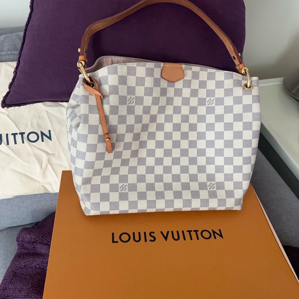 Louis Vuitton Damier Azur Graceful PM - Picture 3 of 10